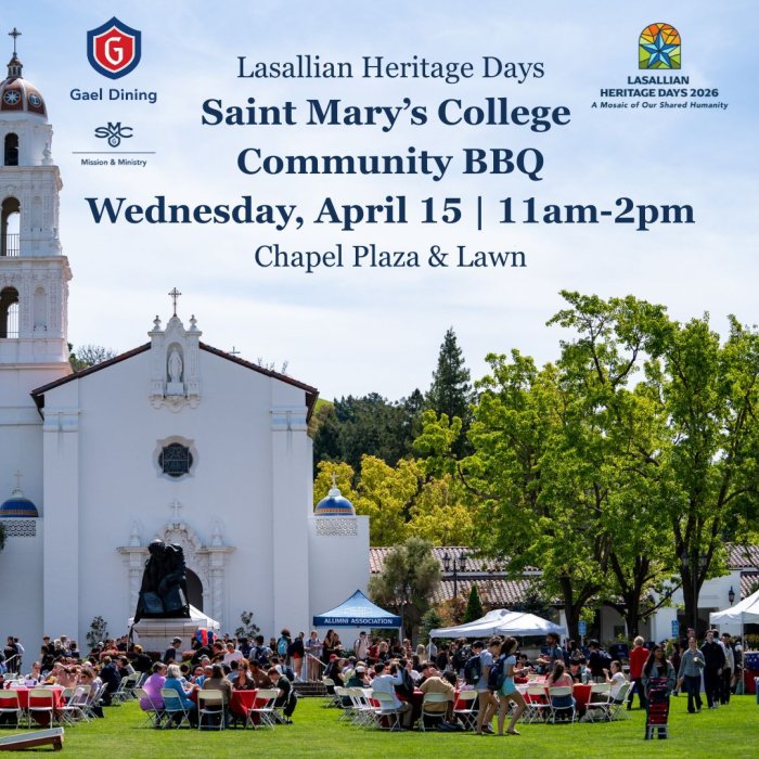 Flyer for Lasallian Heritage Days BBQ