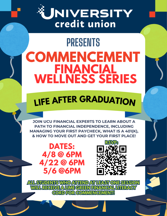 University Credit Union Commencement Financial Wellness Series Webinar