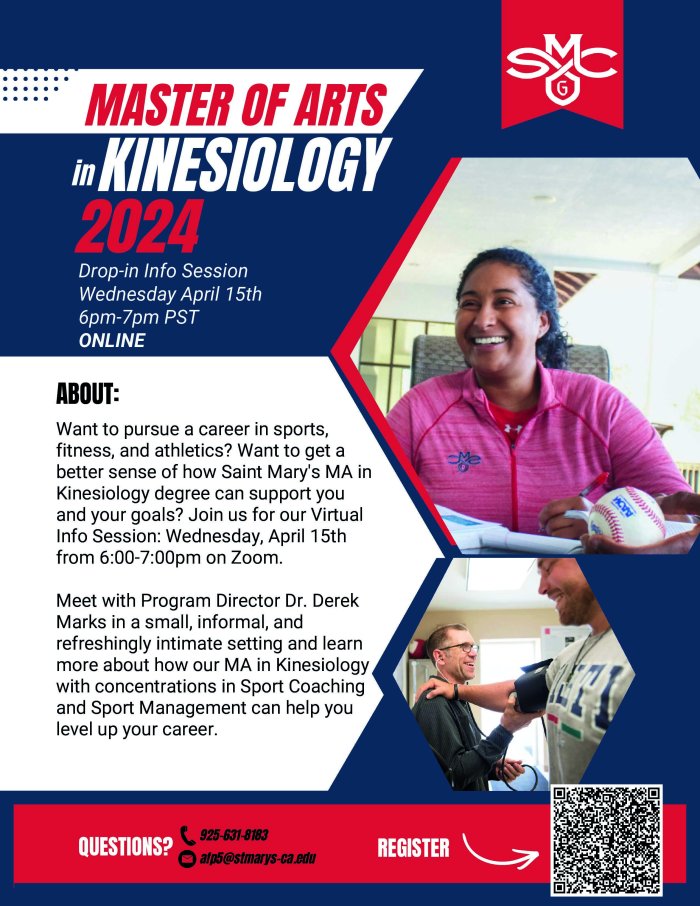 MA Kinesiology Poster