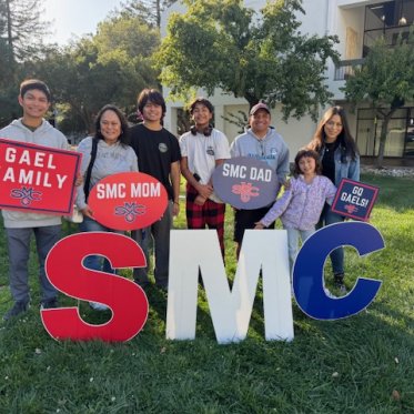 Family at Family Weekend