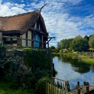 House by a river