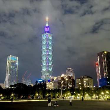 Taipei at night