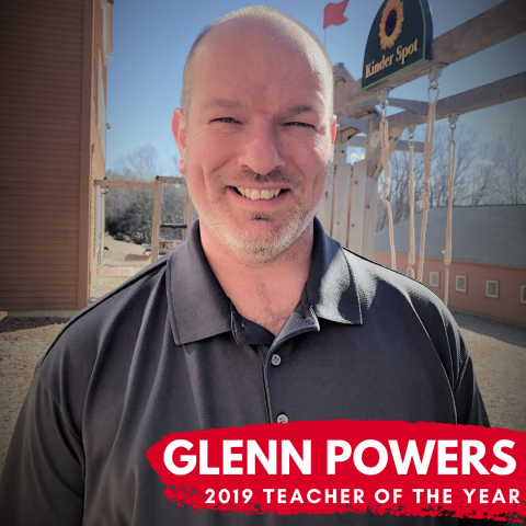 2019 Teacher of the Year Glenn Powers