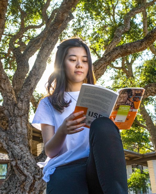 Saint Mary's Economics Degree Student on Campus