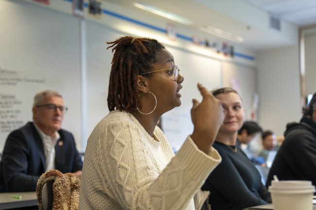 Saint Mary's Management and Leadership Minor Student