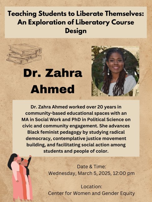 Dr. Zahra Ahmed: Teaching Students to Liberate Themselves