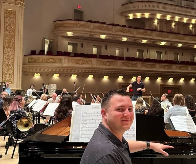Nick Perez in Carnegie Hall