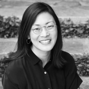 black and white photo of Mia Ayumi Malhotra