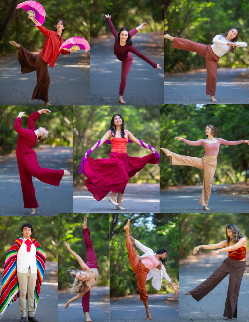 Fall '25 Senior Dance choreographers strike a pose