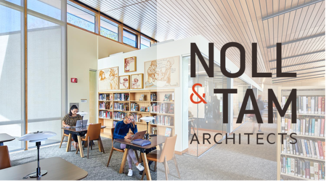 Library with Noll &amp; Tam Architects over the image