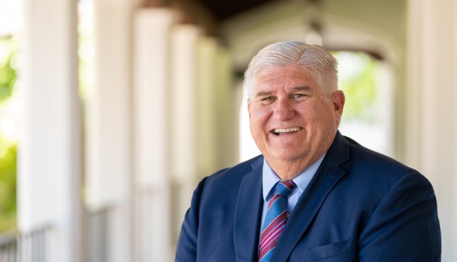 President Thompson portrait