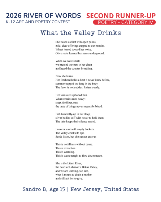 What the Valley Drinks