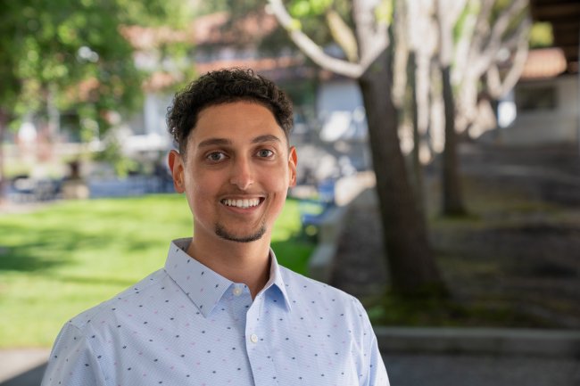 Saifo Haddad on campus