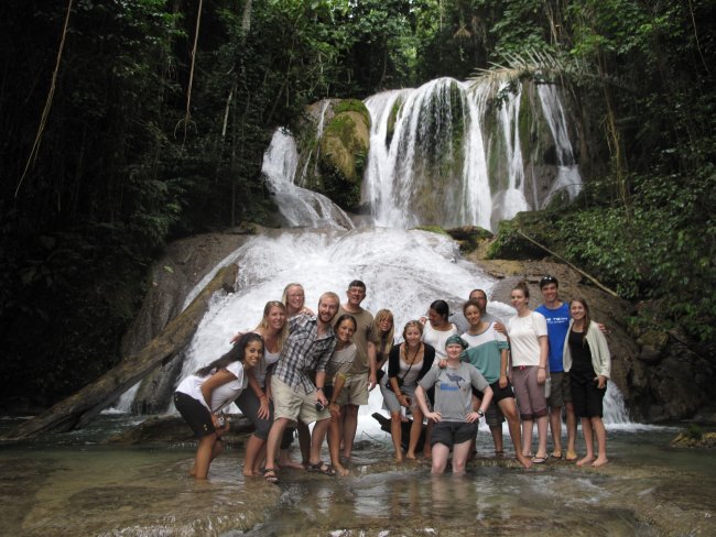 Waterfall hike