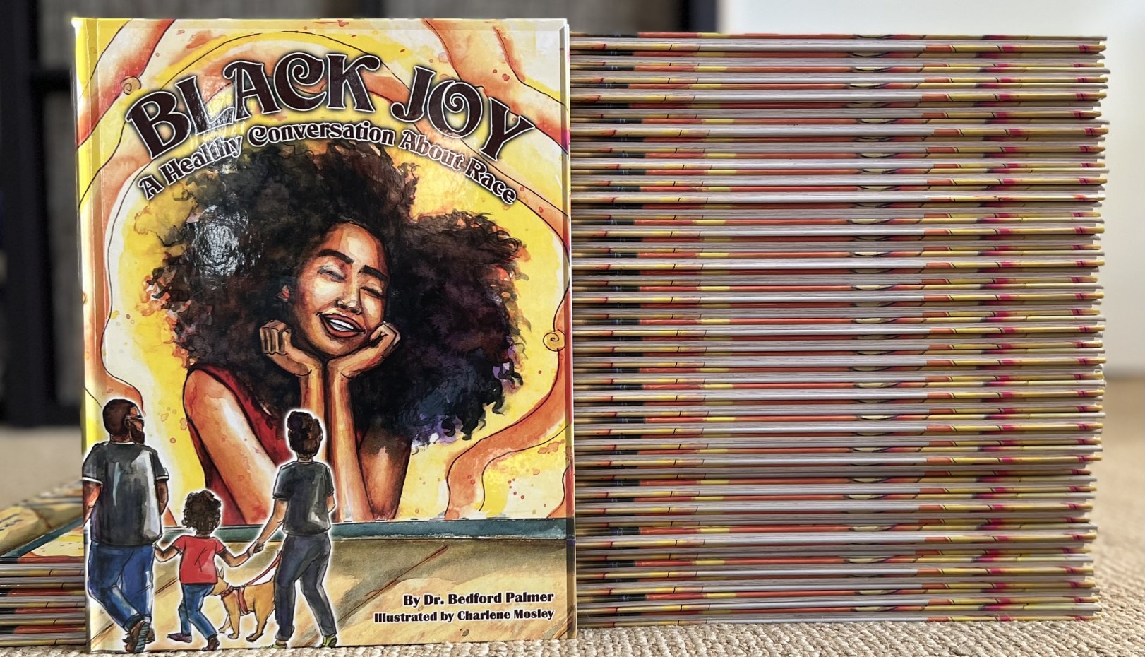The cover of Bedford Palmer II's book, Black Joy, is shown