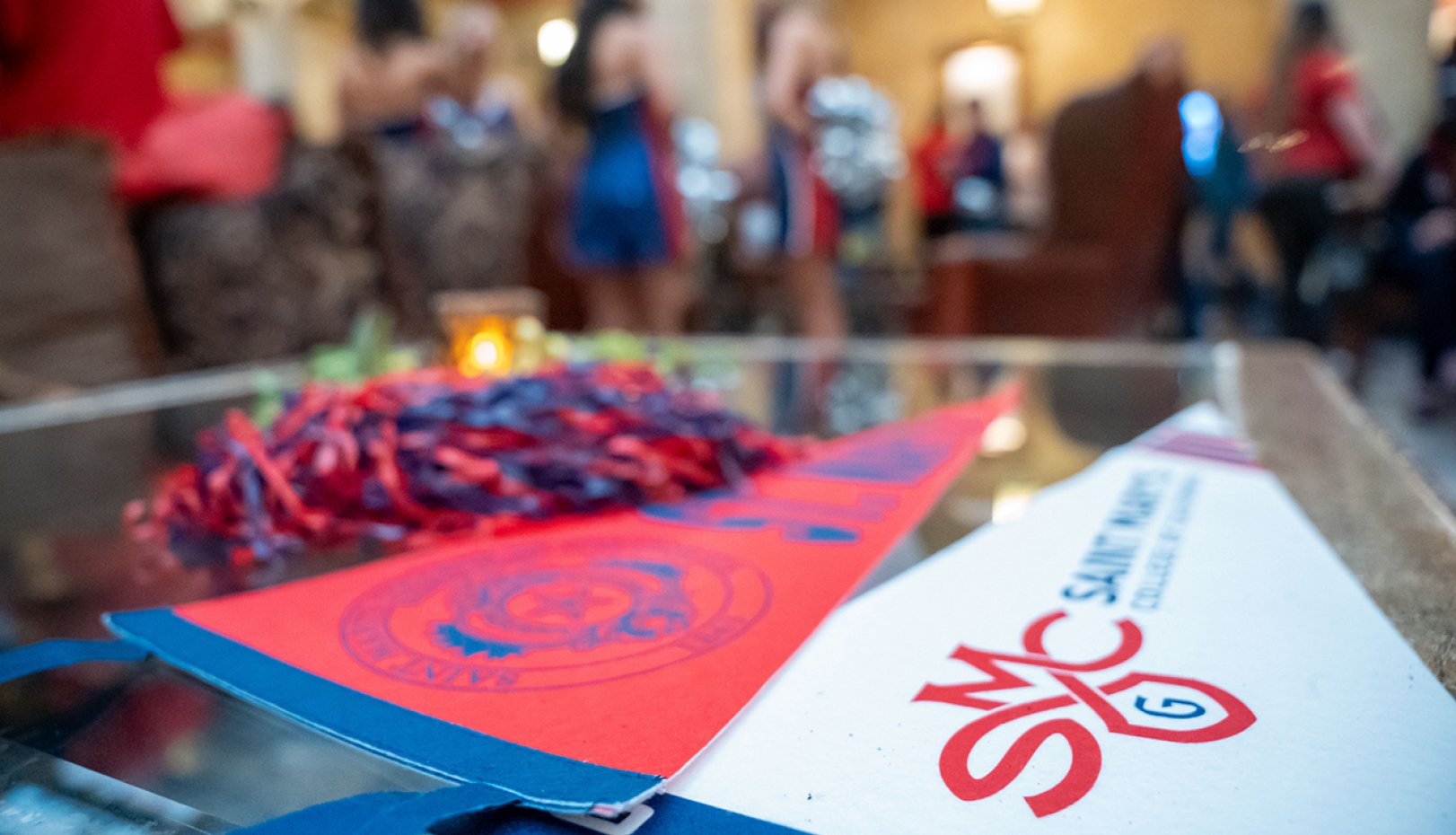 SMC Pennants at 2024 NCAA Watch Party