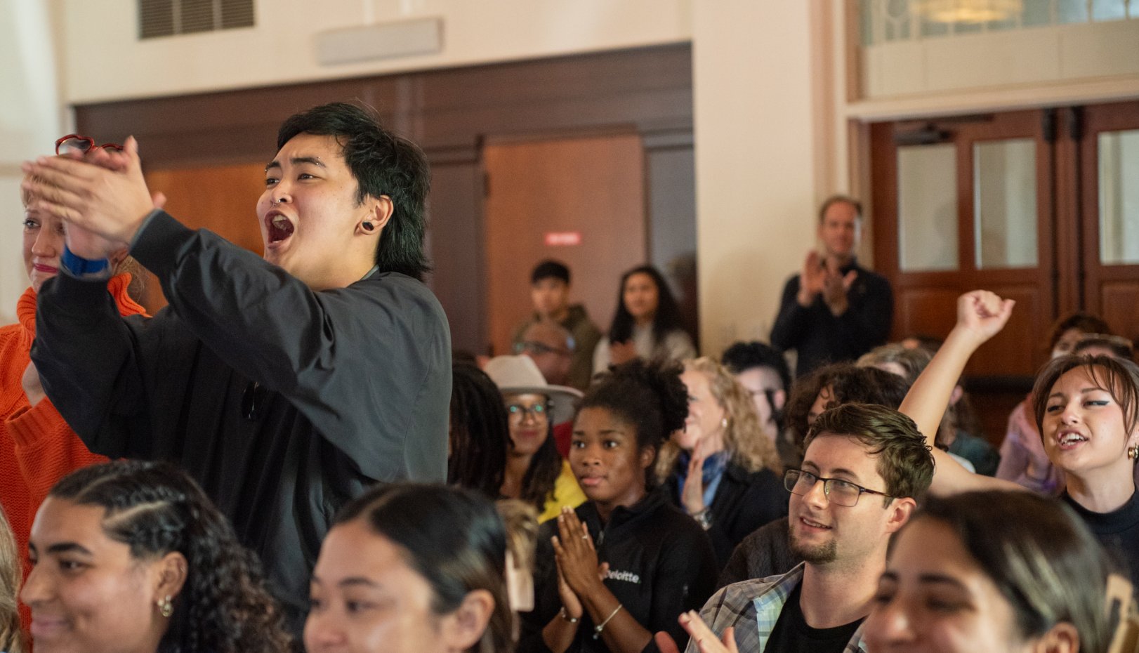 Audience at Lavender Graduate Celebration 2024