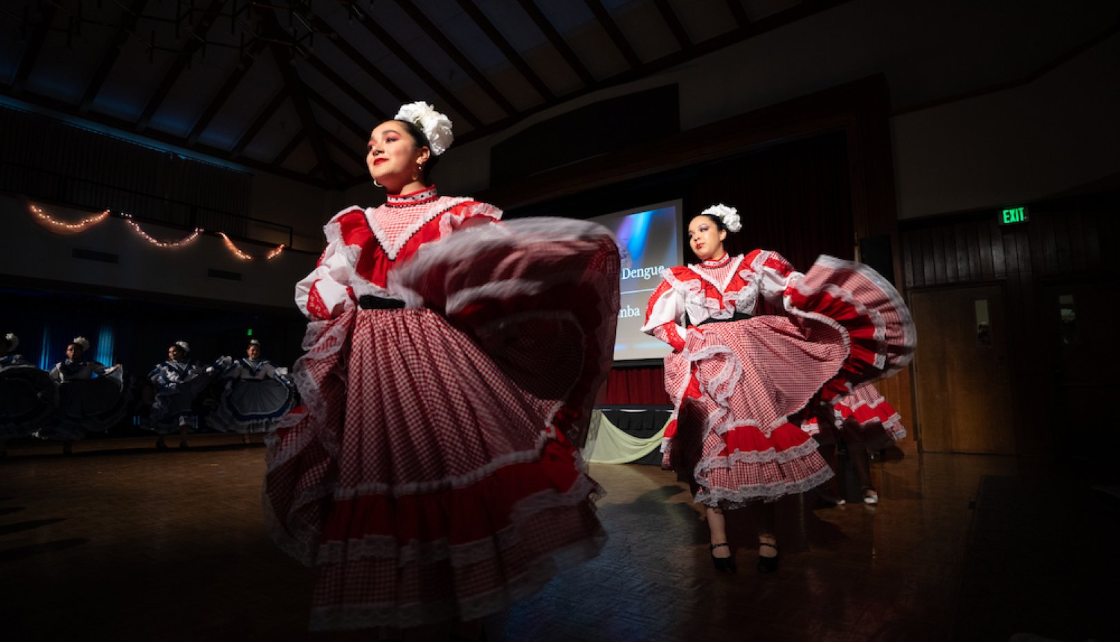 Students dance at Cultural Showcase 2024