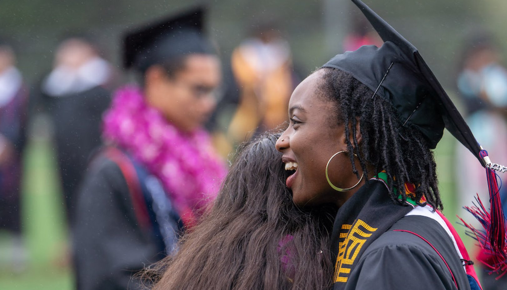 Scene from Undergraduate Commencement 2024