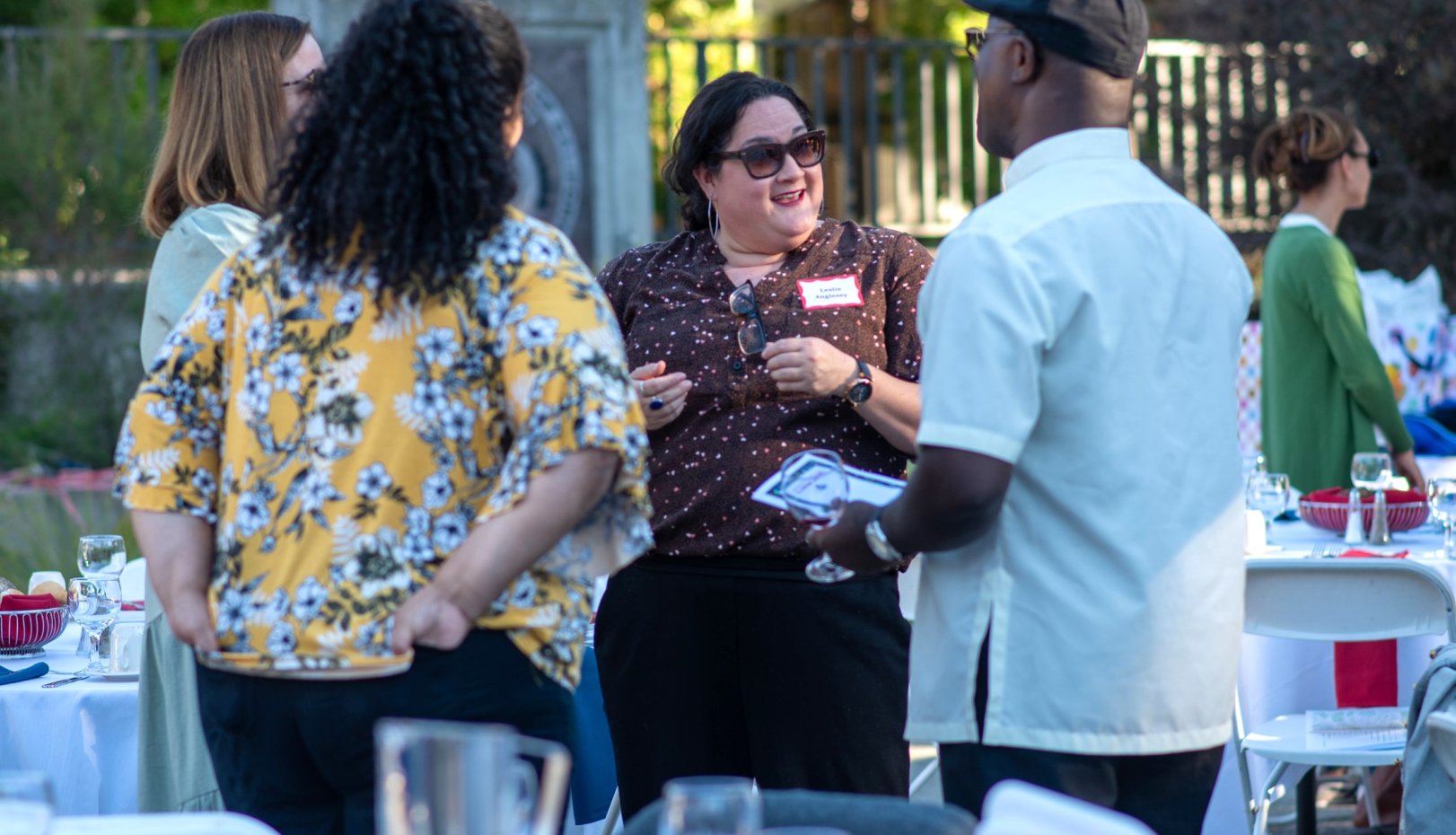 Fun at the Facuty Recognition event