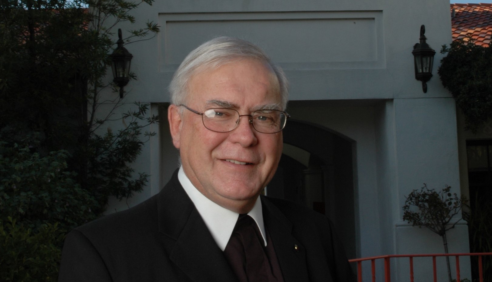 Brother Ron by the Chapel