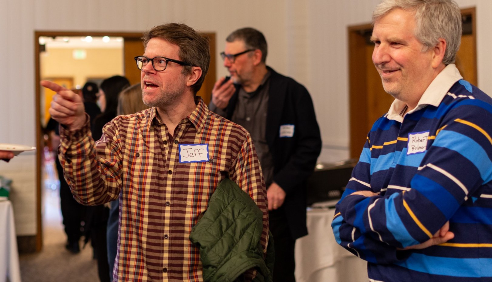 At the Scholars Reception