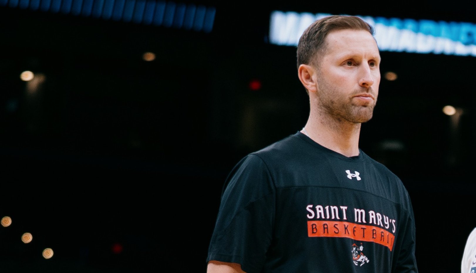 Mickey at shootaround