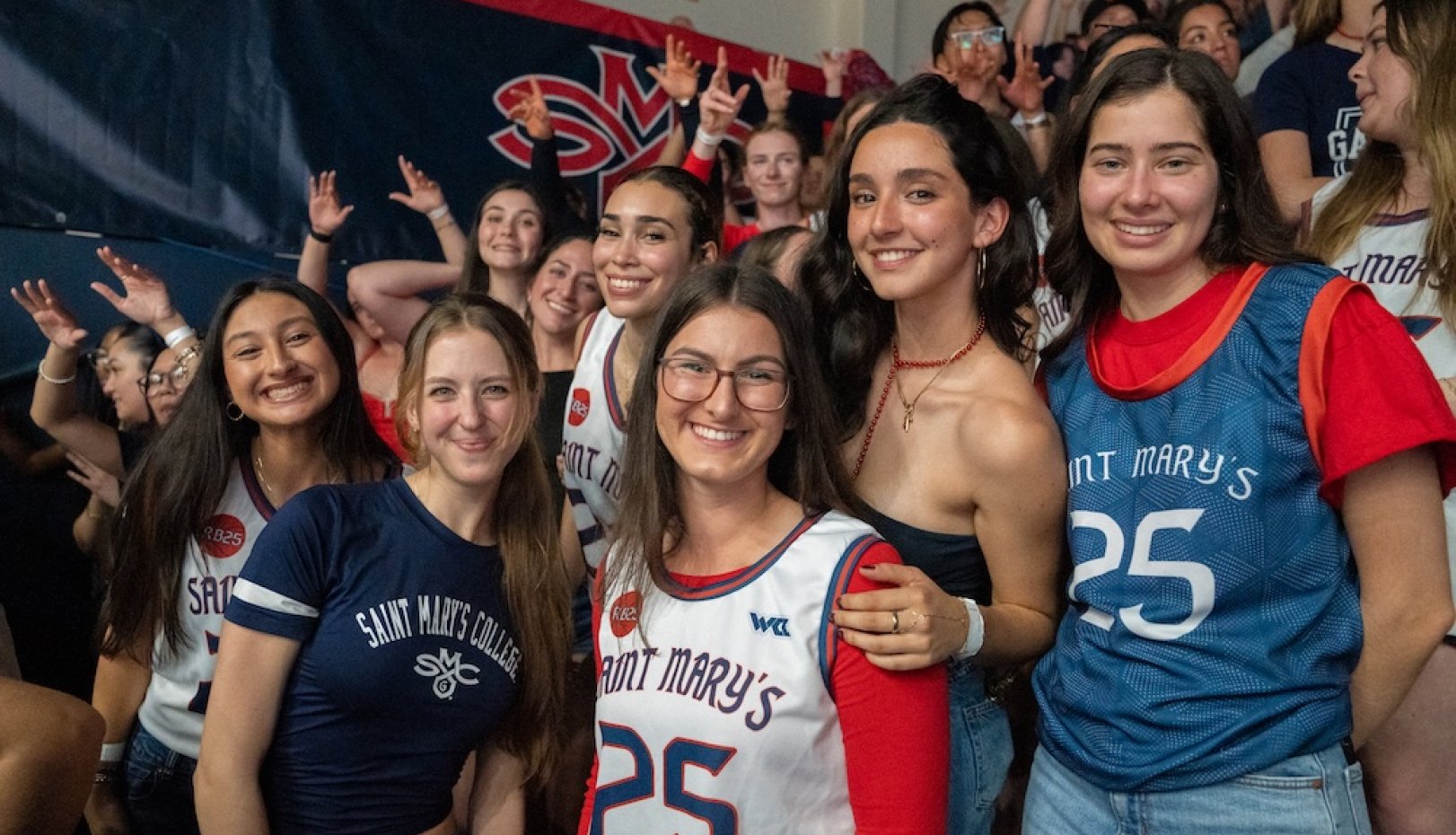 Crowd scene from Men's Basketball game against Gonzaga in February 2026