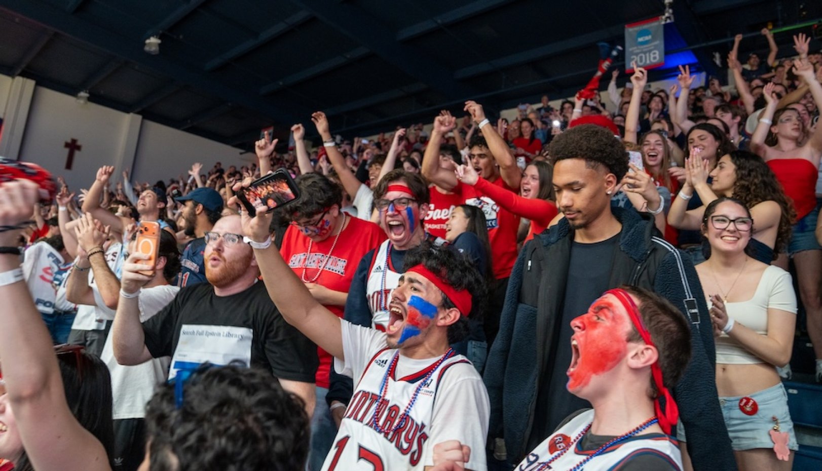 Crowd scene from Men's Basketball game against Gonzaga in February 2026