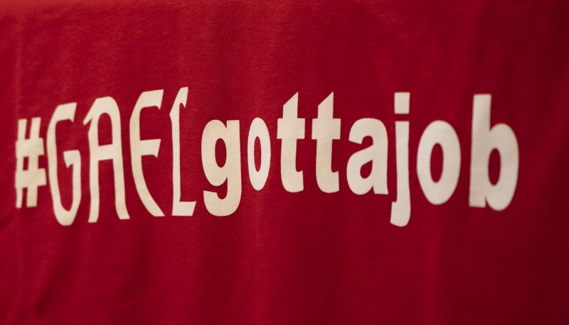 Career Fair Banner #Gaelgottajob