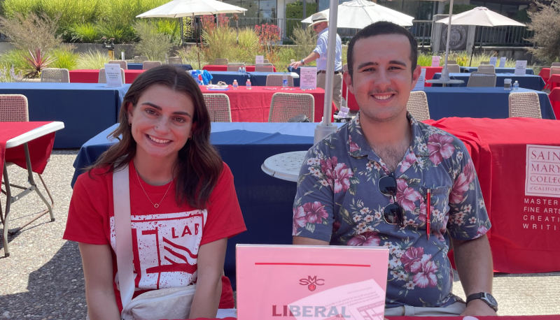 Nick Haye and Emily Dratva