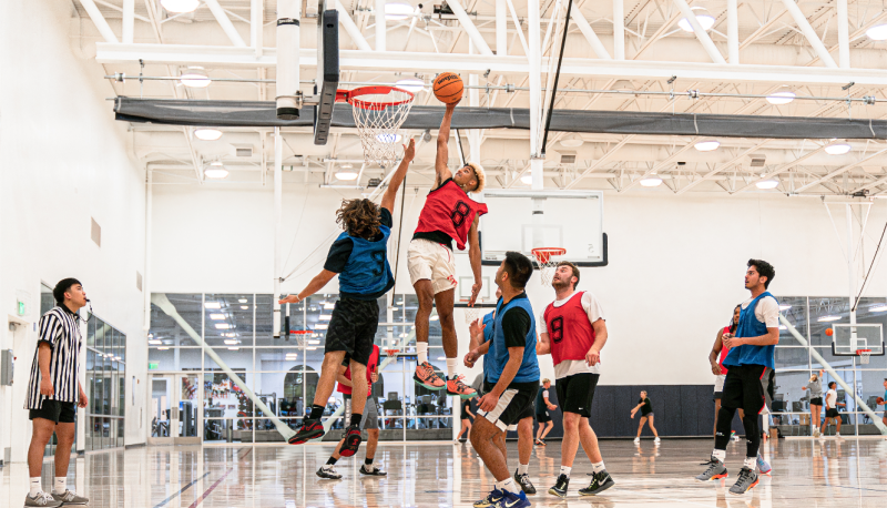 Intramural Basketball Game