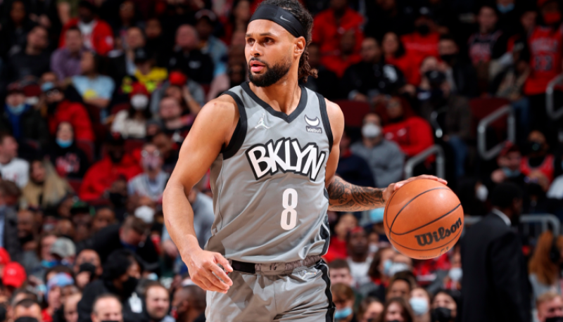 Patty Mills of the Brooklyn Nets