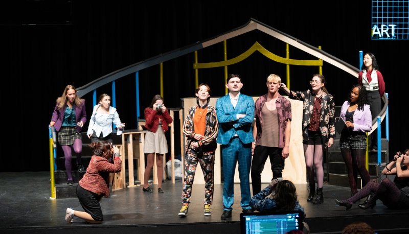 PIPPIN cast on SMC stage