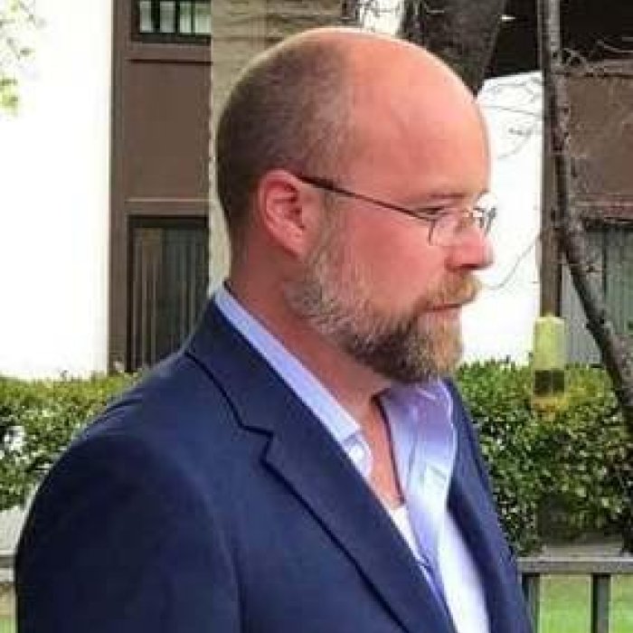 outdoor portrait side profile