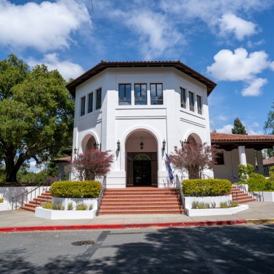 Outside of the Filippi Administrative Building