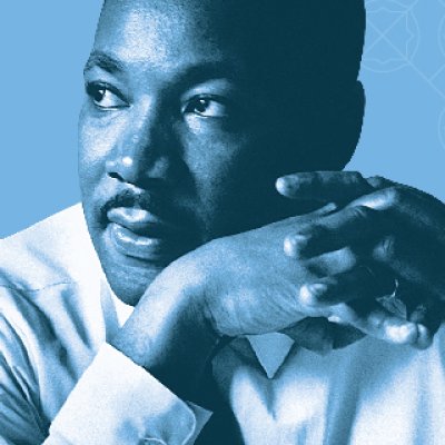 A banner image of Dr. Martin Luther King, Jr.