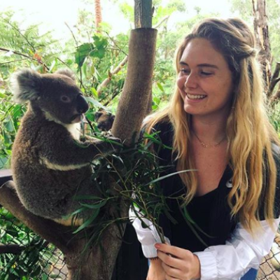 SMC Student &amp; Koala in Australia