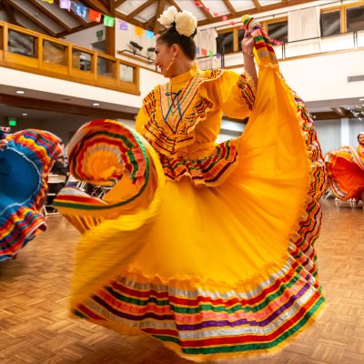 Ballet Folklorico dancer