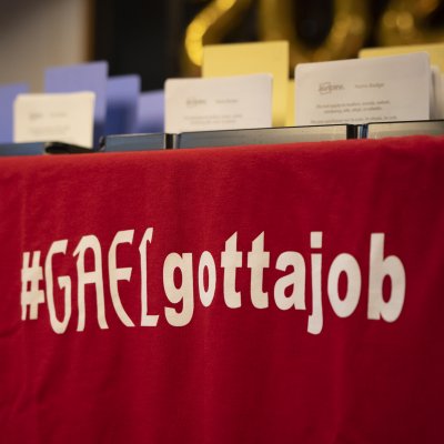 Career Fair Banner #Gaelgottajob