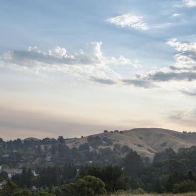 Beauty shot of sky and hills