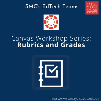 Rubrics and Grades Workshop Flyer