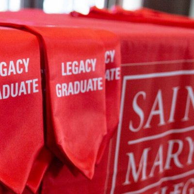 Legacy graduate red stoles