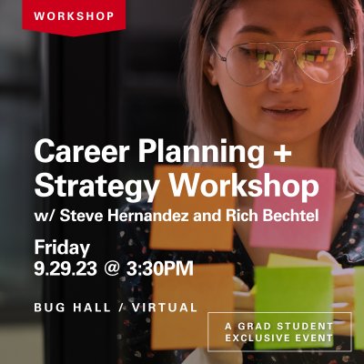 graduate career planning and strategy workshop