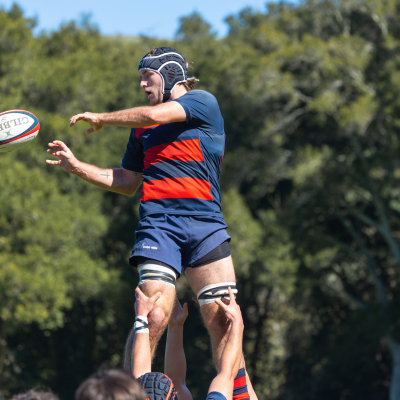Mens Rugby line out