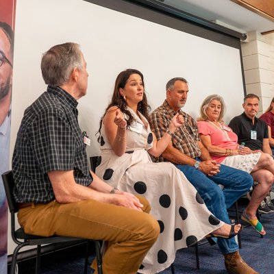 Photo of the panelists for the SEBA Business of Wine panel