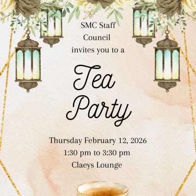 staff council tea party