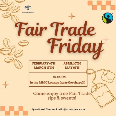 Fair Trade Friday Spring 2026