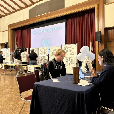 in person room selection