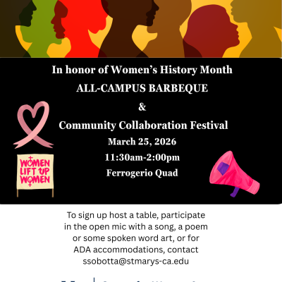 Women's History Month Campus Wide Lunch &amp; Festival